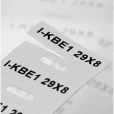 Маркировка I-KBE1 29x8 Y/W (1000шт/упак)