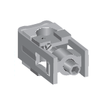 Комплект кабельных зажимов OZXB2 для подключения кабеля Al/Cu (25...120), комплект=3 зажима