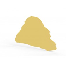 Концевой сегмент на клеммники YBK2,5-3F, (бежевый);  NPP YBK 2,5-3F