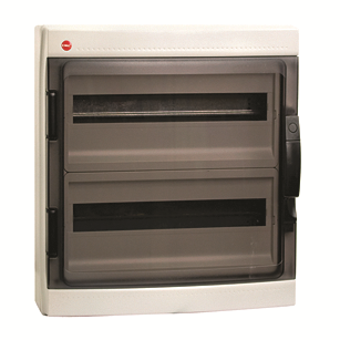 Щиток настен.с двер.36мод.,IP65,сер.,с усил. клем.блок.2х87312