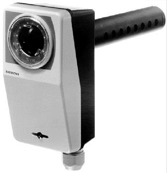 Канальный гидростат, релейный контакт, 15…95%, регулирование установки под крышкой