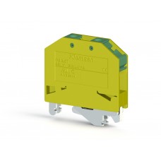 PB 2,5/NM; Болтовой Клеммник под кольцевой наконечник на DIN-рейку 2,5 мм.кв. (земля)