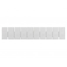 Маркировка (без надписей), DB10/6,5, 1 пластина - 30 шт.(510шт/упак)