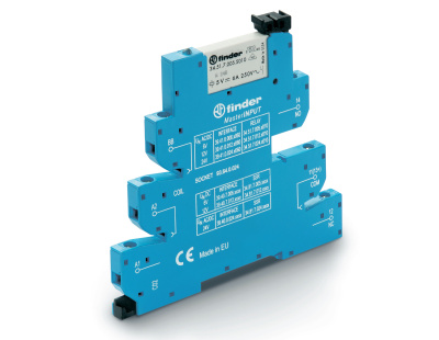 Интерфейсный модуль, электромеханическое реле, серия MasterINPUT; 1CO 6A; контакты AgNi+Au; питание 110-125В AC/DC; категория защиты IP20; винтовые клеммы