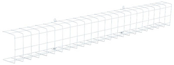 Решетка защитная для светильников ДСП 1300мм белая IEK