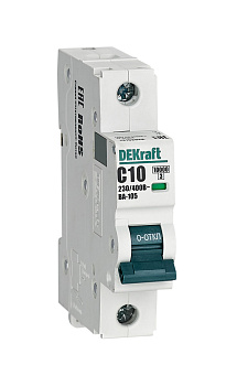 Авт. выкл. 1P 10A х-ка C ВА-105 10кА
