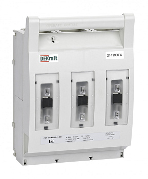 ПВР горизонтальный 800А 3ф отключение_1НО+1НЗ_навесной монтаж на шину_ПВР-102