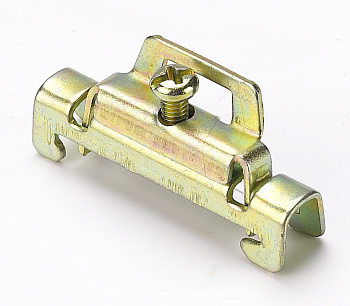 Огран. металлич. на DIN-рейку с 1 винтом ФК101-01