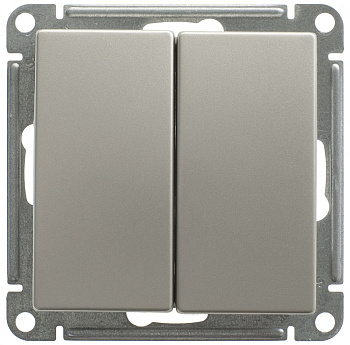 W59 2-клавишный ПЕРЕКЛЮЧАТЕЛЬ, 10АХ, механизм, ШАМПАНЬ