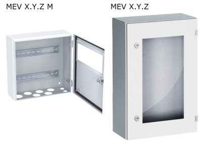 Шкаф компактный распределительный с обзорной дверью