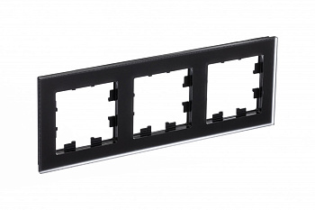 ATLASDESIGN NATURE 3-постовая РАМКА, МАТОВОЕ ОРГАНИЧЕСКОЕ СТЕКЛО ЧЕРНЫЙ ATLASDESIGN NATURE 3-постовая РАМКА, МАТОВОЕ ОРГАНИЧЕСКОЕ СТЕКЛО ЧЕРНЫЙ