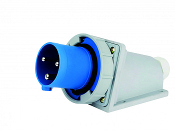 Вилка стац. 2Р+РЕ 32А 220В IP67 ВС-103