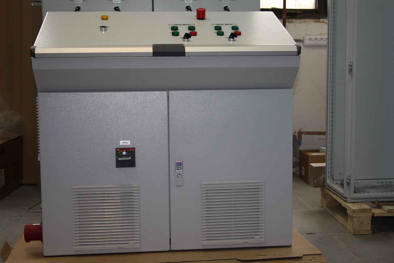 Электрощиты для ЦАГИ: управление аэродинамической испытательной установкой