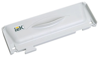 UNIVERSAL/PRO Элемент фальш-панели торцевой серый IEK