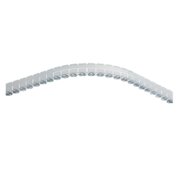 Перегородка SEP для угла CPO H80, в комплекте с крепежными элементами и необходимыми для монтажа, г/о