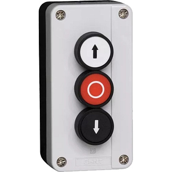 Кнопочный пост NP2-B334, 1НО+1НЗ +1НО (CHINT)