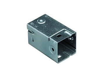 Разворот плоскости глухой левый 50х50, цинк-ламельный