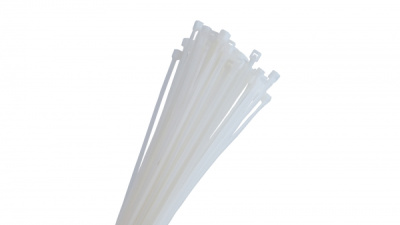 Кабельная стяжка 7,6х300, (белый); PCT 300 x 7,6