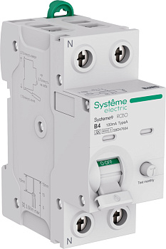 Systeme9 Авт. выкл. диф. тока (АВДТ) 1P+N B 4A 6kA 100мА Тип-A 230В