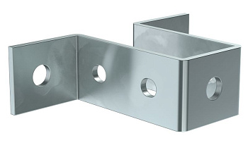 Крепление стеновое для двойного STRUT-профиля HDZ IEK Крепление стеновое для двойного STRUT-профиля HDZ IEK