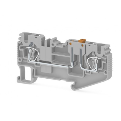 Пружинная клемма серии  SRD 4A (Серый)