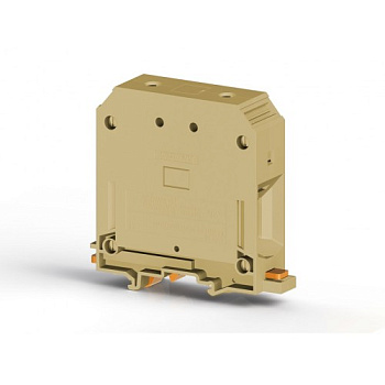 Клеммник на DIN-рейку 95мм.кв., (бежевый); AVK95