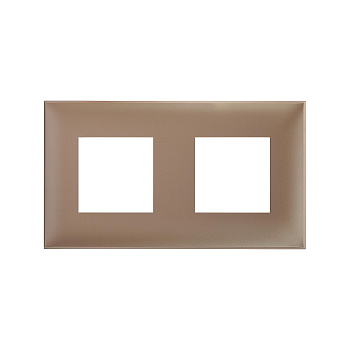 Рамка "Avanti", "Кремовый жемчуг", 2 поста (4 мод.)