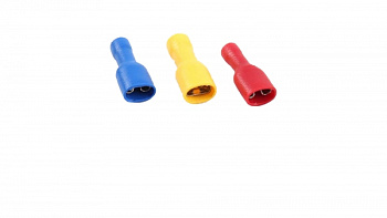 Разъемы плоские  полностью изолированные "мама" 4,8мм, 0,5-1,5мм2; IFFT 1488