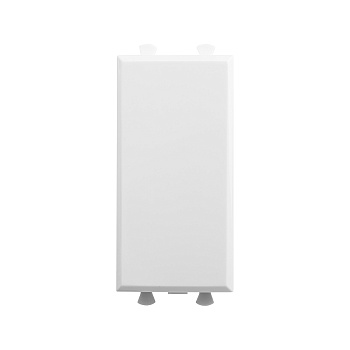 Заглушка модульная, "Avanti", "Белое облако", 1 модуль