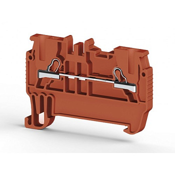 PYK 1,5M ; Клеммник пружинный быстрозажимной (Push in), 1,5мм.кв. (красный)