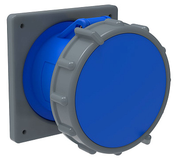 Розетка вс. MAGNUM ССИ-433 63А-6ч/200-250В 2P+PE IP67 IEK Розетка вс. MAGNUM ССИ-433 63А-6ч/200-250В 2P+PE IP67 IEK