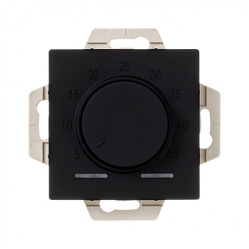 ATLASDESIGN ТЕРМОСТАТ электрон. теплого пола с датчиком, 10A, механизм, КАРБОН ATLASDESIGN ТЕРМОСТАТ электрон. теплого пола с датчиком, 10A, механизм, КАРБОН