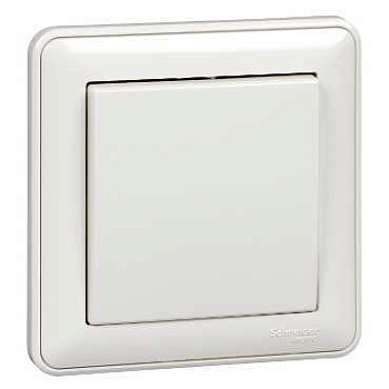 W59 1-клавишный ВЫКЛЮЧАТЕЛЬ, 10АХ, в сборе, БЕЛЫЙ