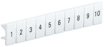 Маркеры для КПИ-2,5мм2 с нумерацией №№ 1-10 IEK