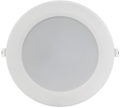 Светильник LED ДВО 1716 белый круг 18Вт 6500К IP40 IEK