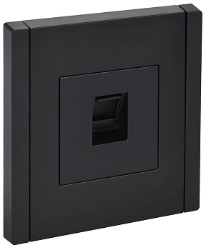 FORTE&PIANO Роз. комп. RJ45 кат.6 FP131 чер. IEK