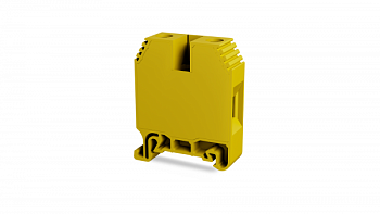 Клеммник на DIN-рейку (Винтовой) 35 мм.кв. (желтый);TBL 35