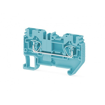 Пружинная клемма серии  SRD 4 (Синий)
