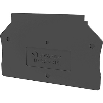 D-DC4-HE-01P-13-00A(H), Концевая крышка, для DC4-HE, черный, шт