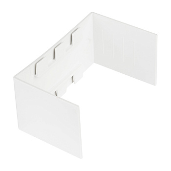 Соединитель (40х25) (4 шт) белый EKF-Plast