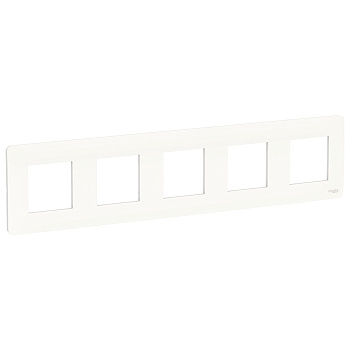 UNICA STUDIO рамка 5-постовая, белый