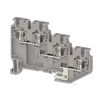 Пружинная клемма серии премиум SRD 2ST (Серый)