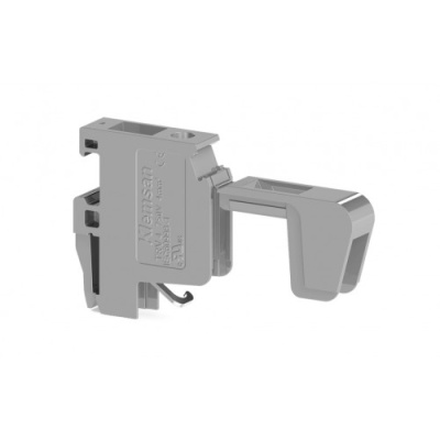 Клеммник для трансформатора, 2-х выводной (винт.зажим, разъём), 4 мм.кв., (бежевый); TRV 4