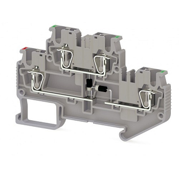 Пружинная клемма серии премиум SRD 2,5-F2D-B (Серый)