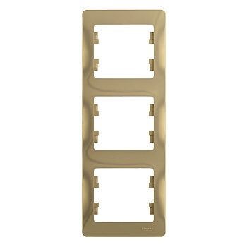 GLOSSA 3-постовая РАМКА, вертикальная, ТИТАН