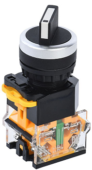Переключатель D8-20X3 3 полож. 2NO черный IEK