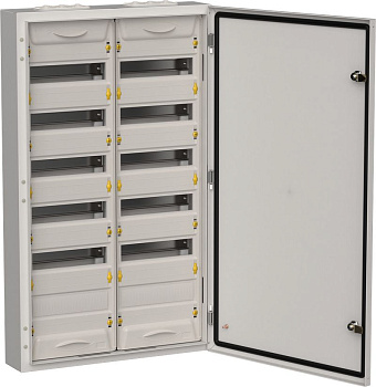 TITAN 5 Корпус мет. ЩРн-144 (2х72) 960х570х140 IP54 сер IEK