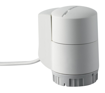 Электротермический привод  AC 230 V, NC, 2P, 1 m