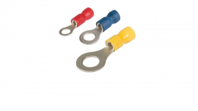 Наконечник кольцевой изолированный M6, 8-10мм2; IRT 610