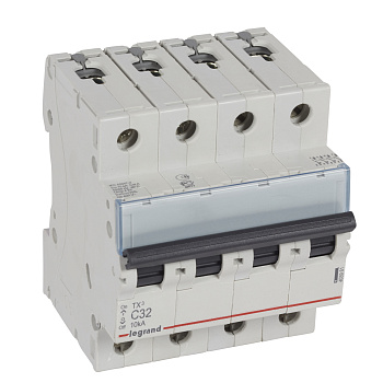 Автоматический выключатель TX3 C32A 4П 6000/10kA